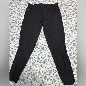 FITS women’s black equestrian Riding schooling tights pants leggings size XL